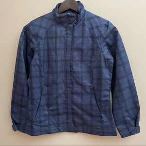 Lightweight Waterproof Plaid Jacket Sizes XS/S/XXL NWT